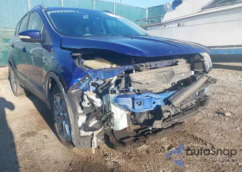 2014 Ford Escape Titanium из США, поврежденный, VIN 1FMCU9J91EUC19192